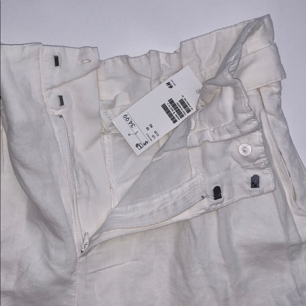 H&M Linen Blend  Shorts - Picture 4 of 4